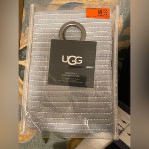 Ugg grommet window panel curtain in succulent I have two panels